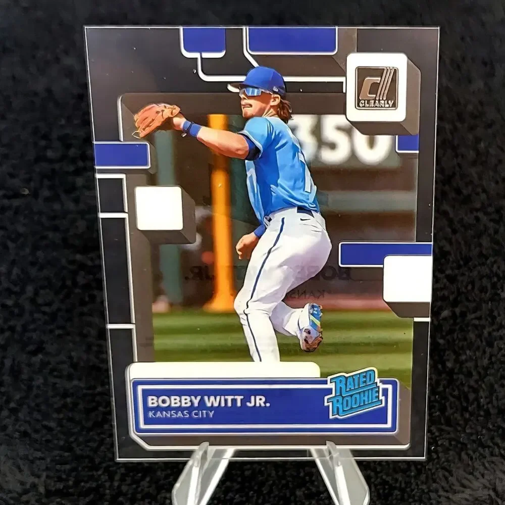 Bobby Witt Jr. (RC) 2022 Clearly Acetate Rated Rookie #74 Kansas City Royals